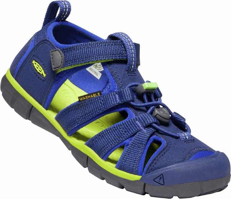 Keen SEACAMP II CNX YOUTH blue depths/chartreuse Velikost: 32/33