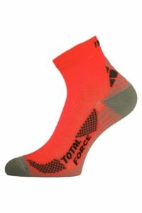 Lasting RTF 210 oranžové běžecké ponožky Velikost: (42-45) L