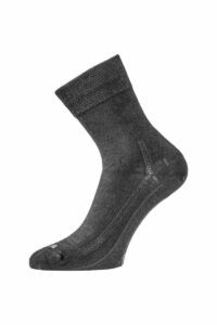 Lasting WLS-909 černé vlněné ponožky Velikost: (46-49) XL