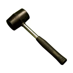 Gumová palice s ocelovou rukojetí