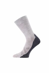 Lasting merino ponožky FWJ béžové Velikost: (46-49) XL
