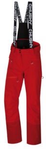 Husky Dámské lyžařské kalhoty Gilep L červená Velikost: L