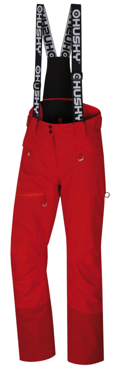 Husky Dámské lyžařské kalhoty Gilep L červená Velikost: L