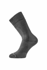 Lasting TKH 909 černé zimní ponožky z ionty stříbra Velikost: (46-49) XL
