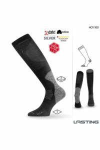 Lasting HCR 900 černá slabá hokejová ponožka Velikost: (46-49) XL