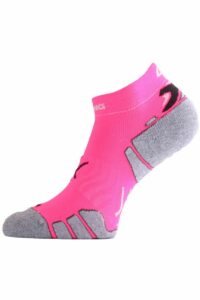 Lasting RUN 450 růžová běžecké ponožky Velikost: (34-37) S