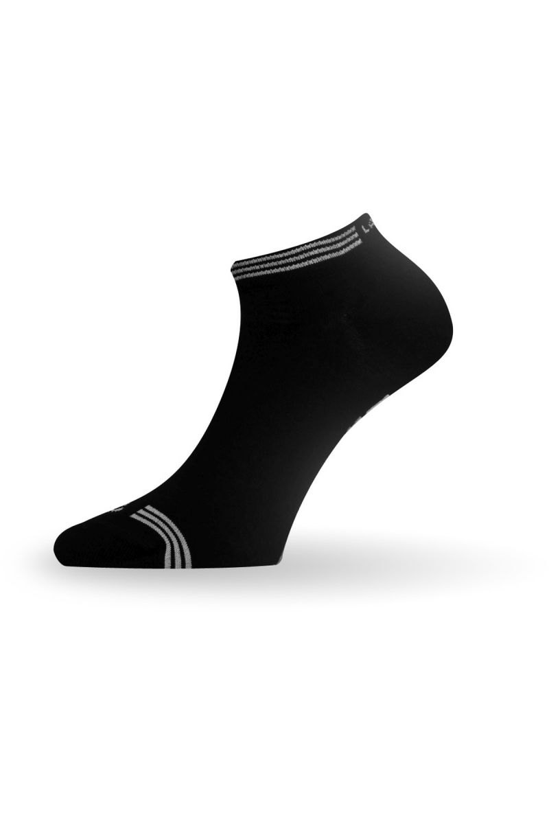 Lasting ABE bambusové ponožky 900 černá Velikost: (46-49) XL