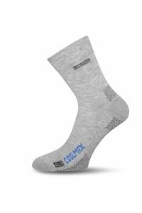 Lasting OLI 800 šedá Coolmax ponožky Velikost: (38-41) M
