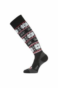 Lasting SSW 900 černá merino ponožky lyžařské Velikost: (42-45) L