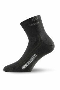 Lasting WKS 900 černé ponožky z merino vlny Velikost: (46-49) XL