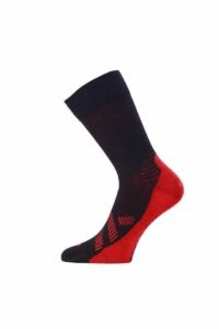 Lasting merino ponožky FWJ černé Velikost: (46-49) XL