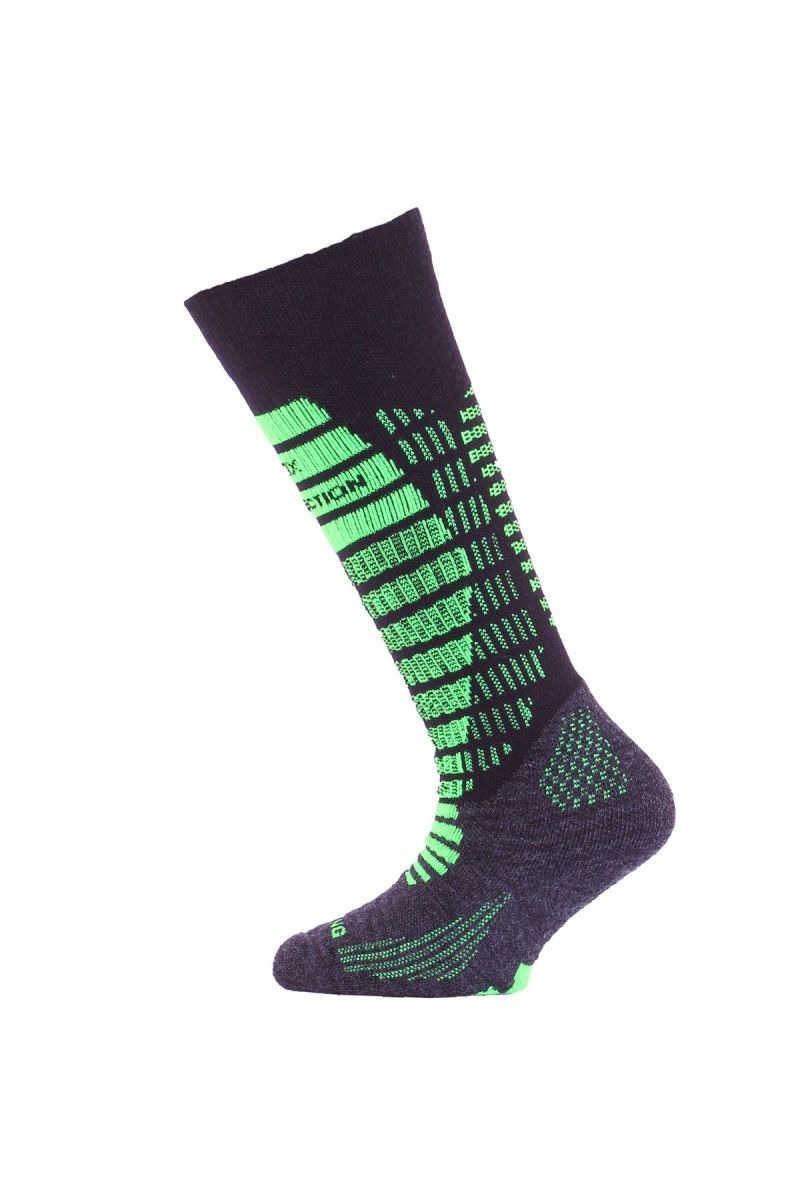 Lasting SJR 906 černá dětské ponožky Velikost: (34-37) S