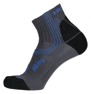 Husky Ponožky  Hiking šedá/modrá Velikost: M (36-40)