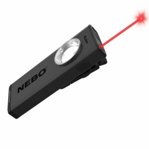 NEBO SLIM+ tenká svítilna s laserovým ukazovátkem