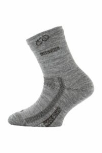 Lasting dětské merino ponožky TJS šedé Velikost: (24-28) XXS