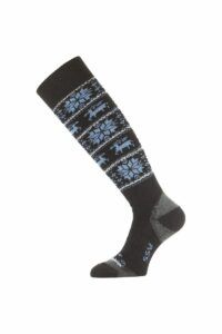 Lasting SSW 905 černá merino ponožky lyžařské Velikost: (38-41) M
