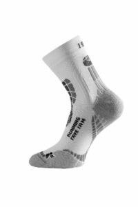 Lasting IRM 009 bílá běžecké ponožky Velikost: (46-49) XL