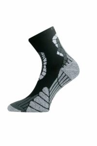 Lasting IRM 901 černá běžecké ponožky Velikost: (46-49) XL