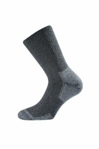 Lasting KNT 816 šedá funkční ponožky Velikost: (34-37) S