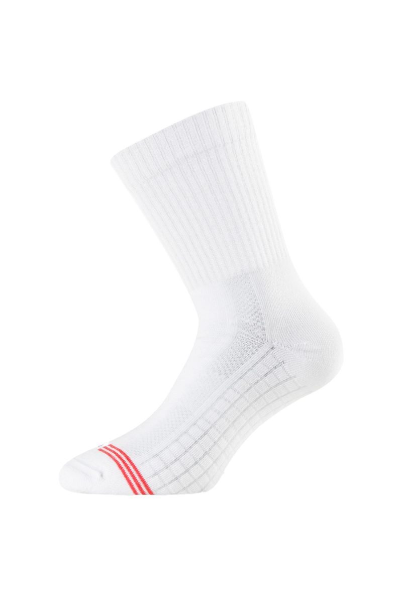 Lasting TSR 001 bílá bambusové ponožky Velikost: (46-49) XL