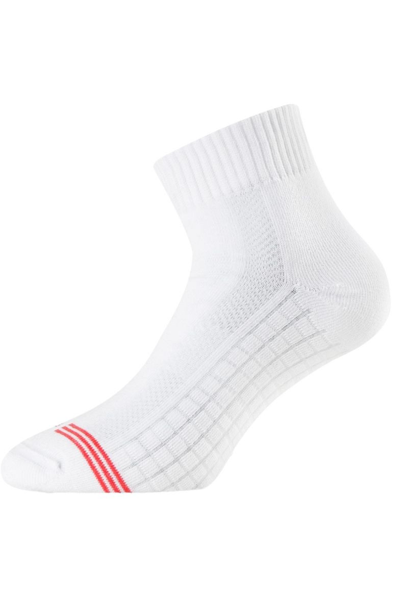 Lasting TSS 001 bílá bambusové ponožky Velikost: (46-49) XL