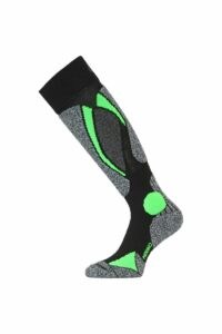 Lasting SWC 906 černá merino ponožky lyžařské Velikost: (46-49) XL