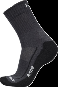 Husky Ponožky  Active černá Velikost: XL (45-48)