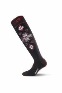 Lasting SWN 903 černá lyžařské ponožky Velikost: (46-49) XL