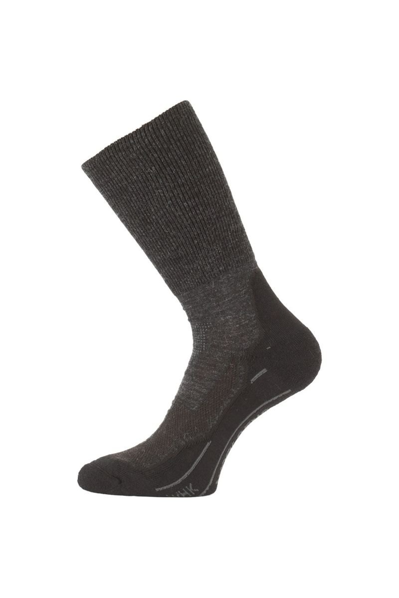 Lasting merino ponožky WHK šedé Velikost: (46-49) XL
