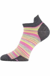 Lasting WWS 504 růžové vlněné ponožky Velikost: (34-37) S