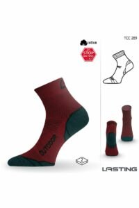 Lasting TCC 289 červená funkční ponožky Velikost: (42-45) L
