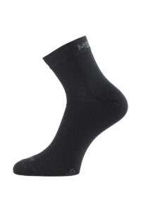 Lasting WHO 900 černé ponožky z merino vlny Velikost: (34-37) S