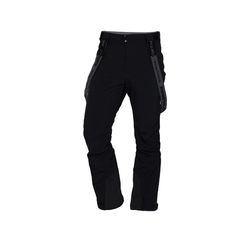 NORTHFINDER pánské kalhoty lyžařské-softshell HARSY NO-3654SNW-269 black Velikost: XXL
