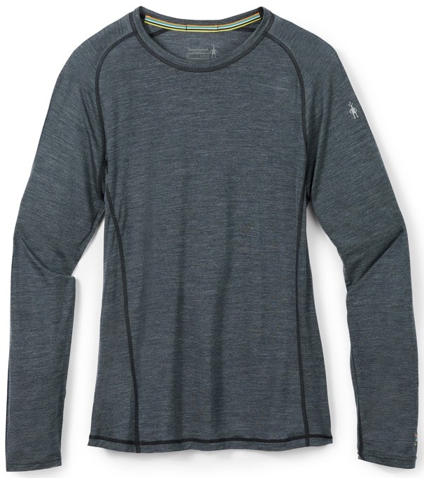 Smartwool M ACTIVE ULTRALITE LONG SLEEVE charcoal heather Velikost: L