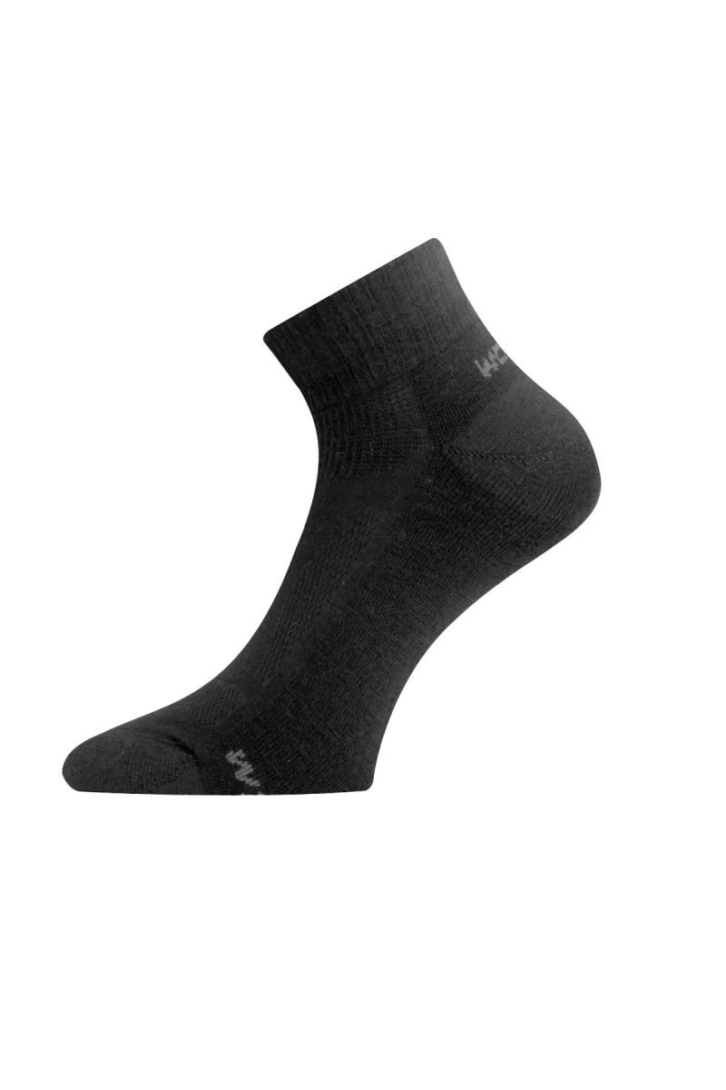 Lasting WDL 900 černé ponožky z merino vlny Velikost: (34-37) S