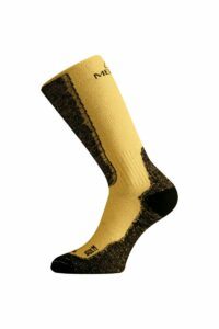 Lasting WSM 640 hořčicová merino ponožky Velikost: (46-49) XL
