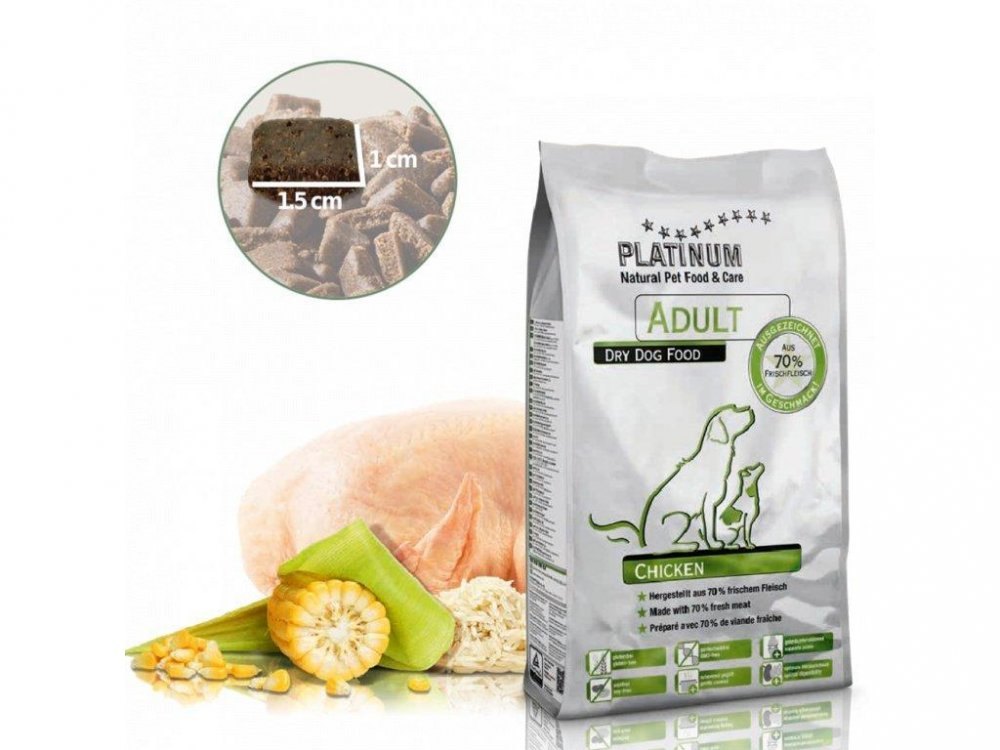 Platinum Natural Adult Chicken - KUŘECÍ 5 kg