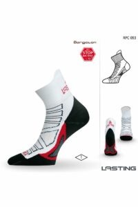 Lasting RPC 093 bílá běžecké ponožky Velikost: (46-49) XL