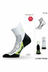 Lasting RPC 096 bílá běžecké ponožky Velikost: (34-37) S