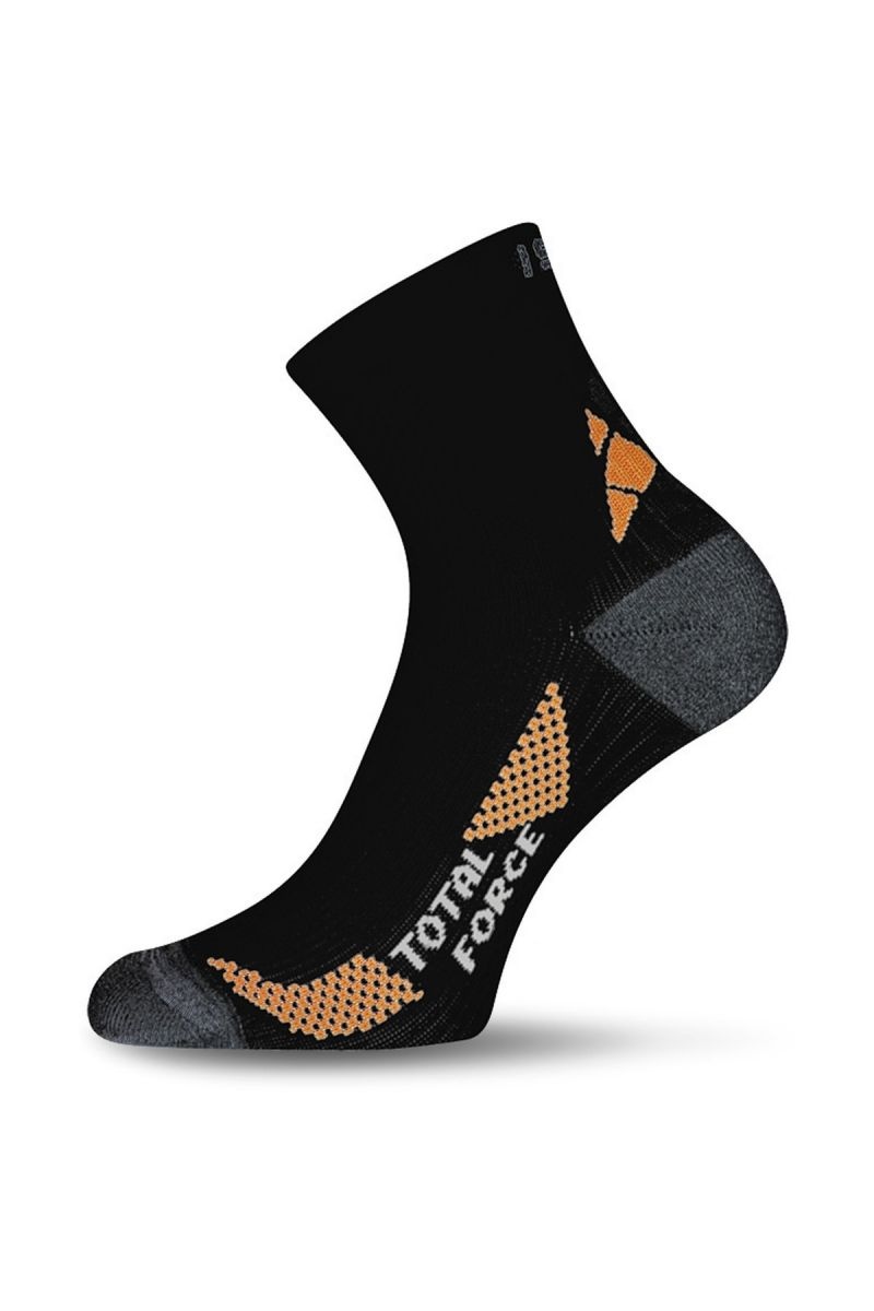 Lasting RTF 900 černé běžecké ponožky Velikost: (38-41) M
