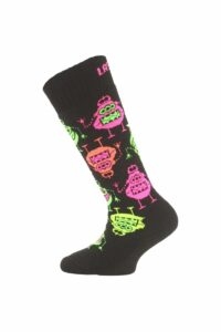 Lasting SJE 946 černá dětské ponožky Velikost: (24-28) XXS