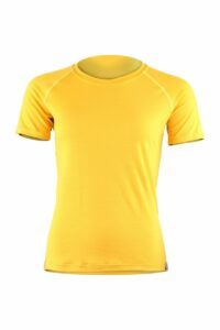 Lasting dámské merino triko ALEA žluté Velikost: XL