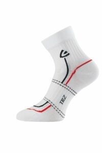Lasting TRZ 001 ponožky pro aktivní sport bílá Velikost: (38-41) M