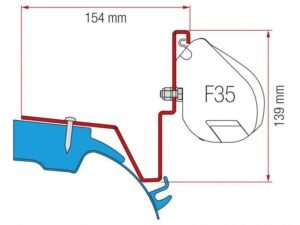 Kit pro markýzu F35 na Mercedes Vito Jules Verne