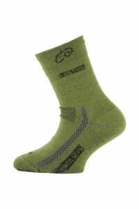 Lasting dětské merino ponožky TJS zelené Velikost: (34-37) S