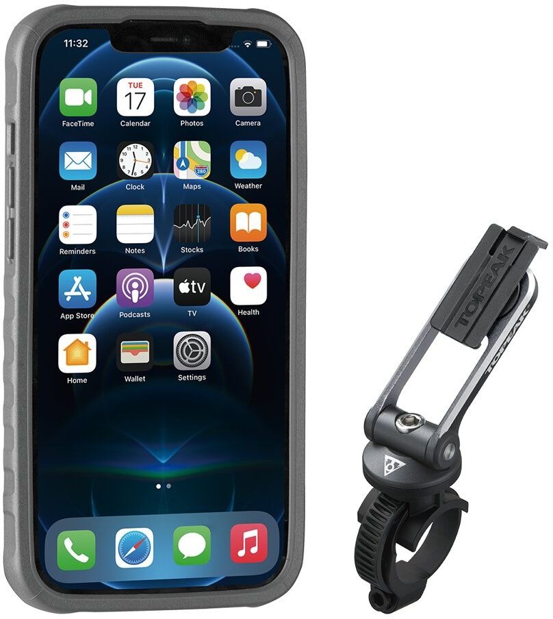 TOPEAK obal RIDECASE pro iPhone 12 Pro Max černá/šedá Velikost: UNI