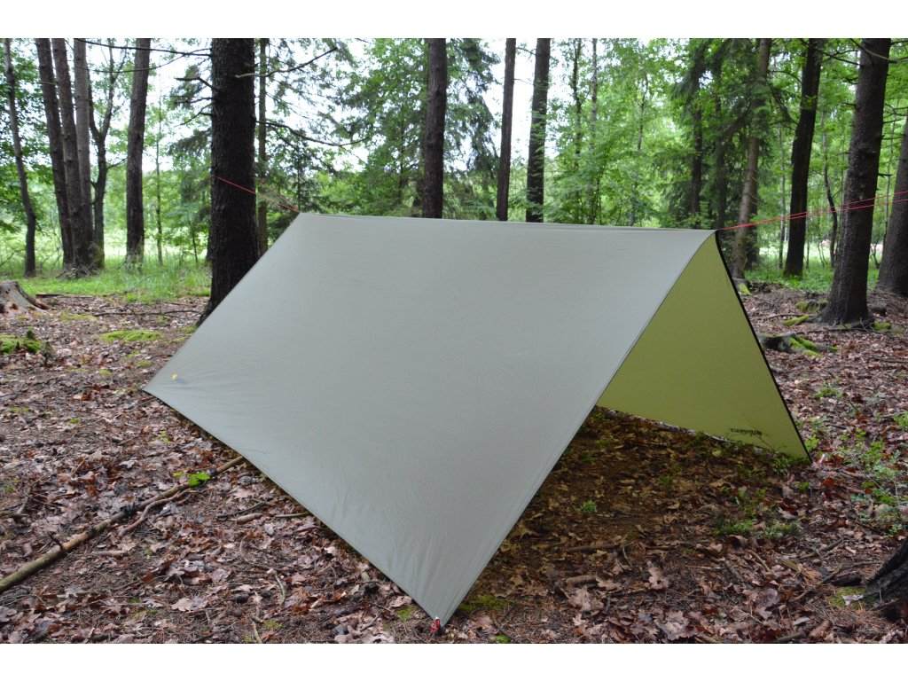 Warmpeace plachta SHELTER olive green
