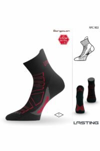 Lasting RPC 903 černá běžecké ponožky Velikost: (38-41) M