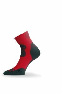 Lasting TKI 308 červená trekingová ponožka Velikost: (42-45) L