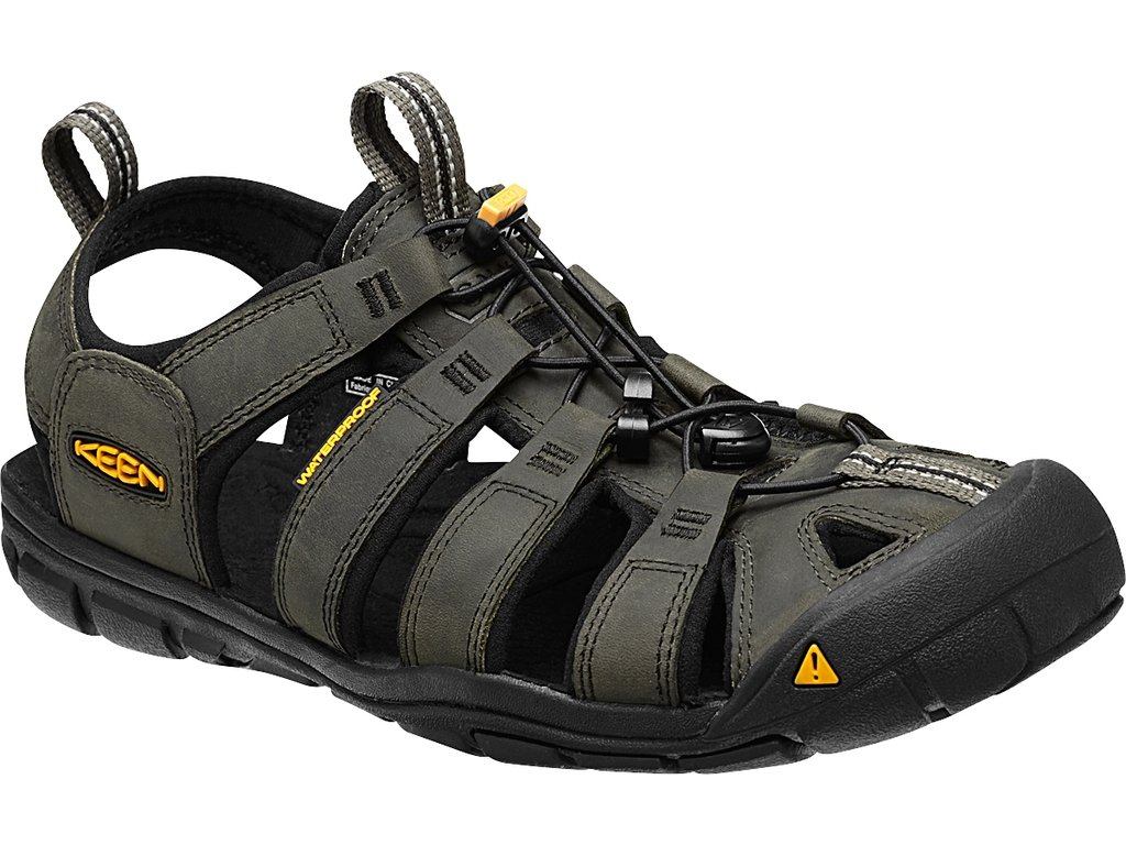 Keen CLEARWATER CNX LEATHER MEN magnet/black Velikost: 41